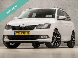 Škoda Fabia Combi 1.0 TSI Sportline (NAVIGATIE, CRUISE, XENON, ARMSTEUN, LM VELGEN, SPORTSTOELEN, BLUETOOTH, ELEK PAKKET, NIEUWE APK, NIEUWSTAAT)