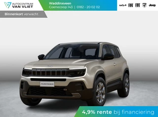Hoofdafbeelding Jeep Avenger Jeep Avenger e-Hybride Longitude | Automaat | Airco | Cruise | 16" | PDC