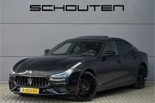 Maserati Ghibli 3.0 V6 Modena SQ4 430PK H/K Schuifdak Stoelventilatie 21"