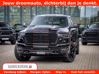 Dodge Ram 1500 Night Premium | Full Option | De Meest Luxe Pick-Up in zijn Klasse | Comfortabele Dubbele Cabine met Royale 5 Zitplaatsen | BPM vrij | Nu Leverbaar uit Voorraad | Voorraad Nr 2283 - 3326