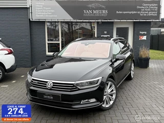 Hoofdafbeelding Volkswagen Passat Volkswagen Passat Variant 2.0 BiTDI 4Motion Highline, automaat, pano, leder, trekhaak, vritual, apk bij aflevering