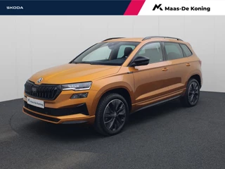 Skoda Karoq 1.5TSI/150PK ACT Sportline DSG · Navigatie · Trekhaak · Apple/Android Car Play · Camera ·  Garantie tot maart 2029 of 60000km.