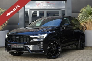 Hoofdafbeelding Volvo XC60 Volvo XC60 2.0 T6 Plug-in hybrid AWD Ultra Black Edition 350pk Panoramadak/g/360Camera/Bang&Olufsen