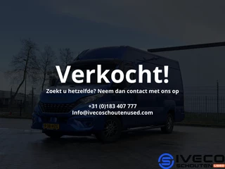 Iveco Daily 35S21V A8 Luchtvering • Automaat • W3520L L3H2 • 3.0L 207PK • Trekhaak • BPM-vrij                              Standplaats: Veghel