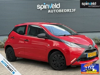 Toyota Aygo 1.0 VVT-i x BJ`17 NAP NL Airco Bluetooth 5drs LED