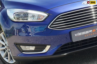 Ford Focus Wagon 1.0 125PK Titanium | Deep Impact Blue | Xenon/NAV/Stuur-stoelverwarming/ParkPilot/Cruise - Complete auto!
