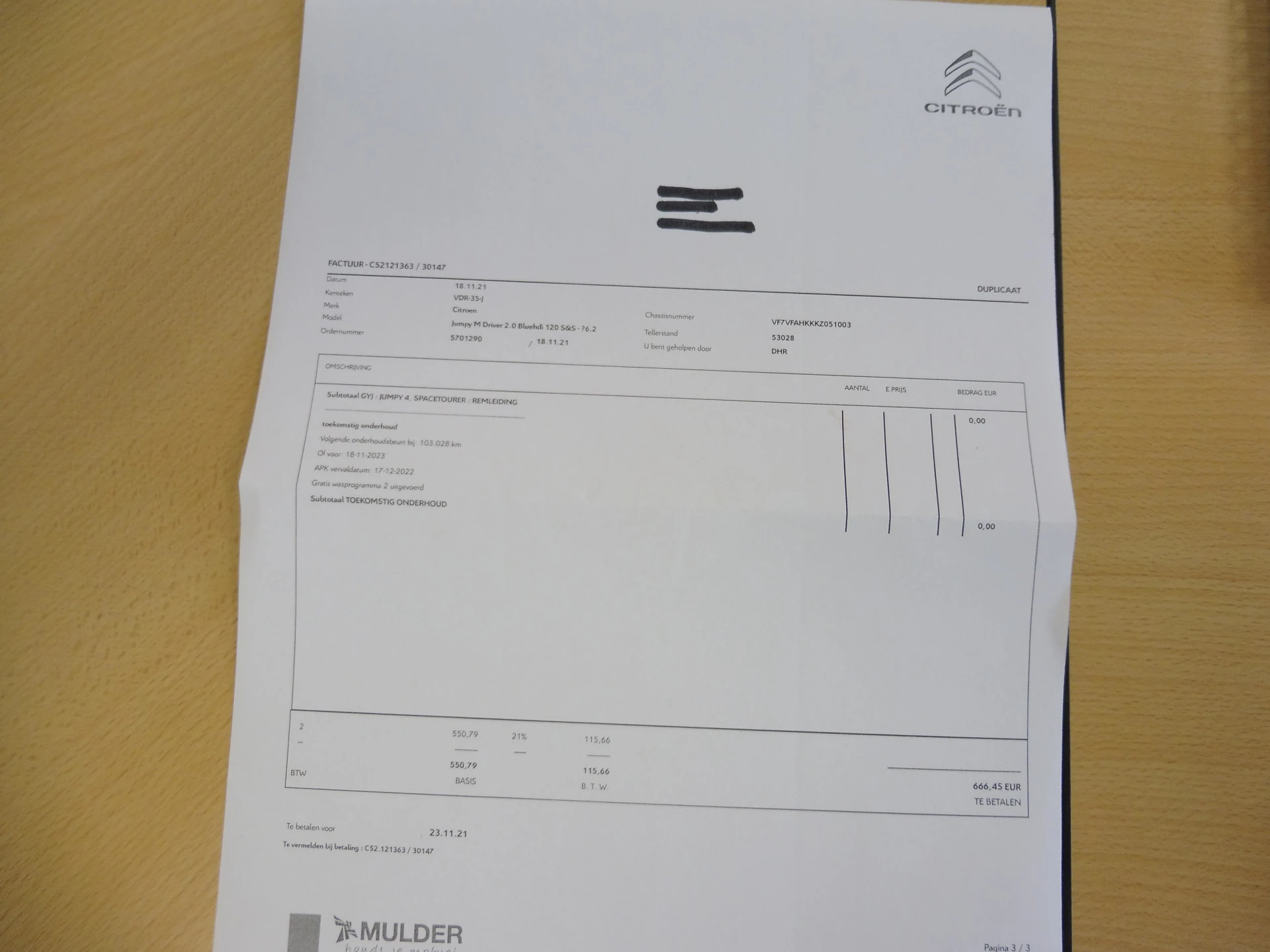 Hoofdafbeelding Citroën Jumpy