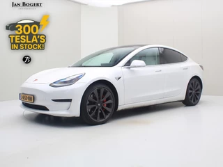 Tesla Model 3 Performance AWD 486pk 75 kWh [ WIT LEDER+AUTOPILOT+530KM WLTP+PREMIUM AUDIO ]