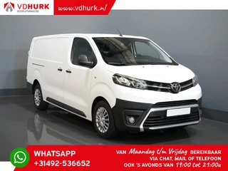 Toyota ProAce 2.0 D-4D 145 pk L3 Standkachel/ Stoelverw./ CarPlay/ Camera/ Cruise/ Airco/ PDC V+A/ Trekhaak