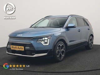 Kia Niro 1.6 GDi DynamicLine PHEV 182pk Dealer O.H. | Adaptive Cruise | Camera | Harman / Kardon | Lederen Sportstoelen & Stuur Verwarmd | Keyless | Blis | Sfeerverlichting | Apple Carplay | Navigatie | DAB | Plug In Hybrid |