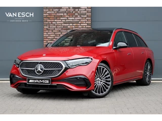 Mercedes-Benz E-Klasse Estate 300 e AMG Line | Distronic | Panoramadak | Memory | Trekhaak | Soft-Close | Surround Camera | Digital Light | Verwarmd Stuurwiel | Keyless Go | Nightpakket |