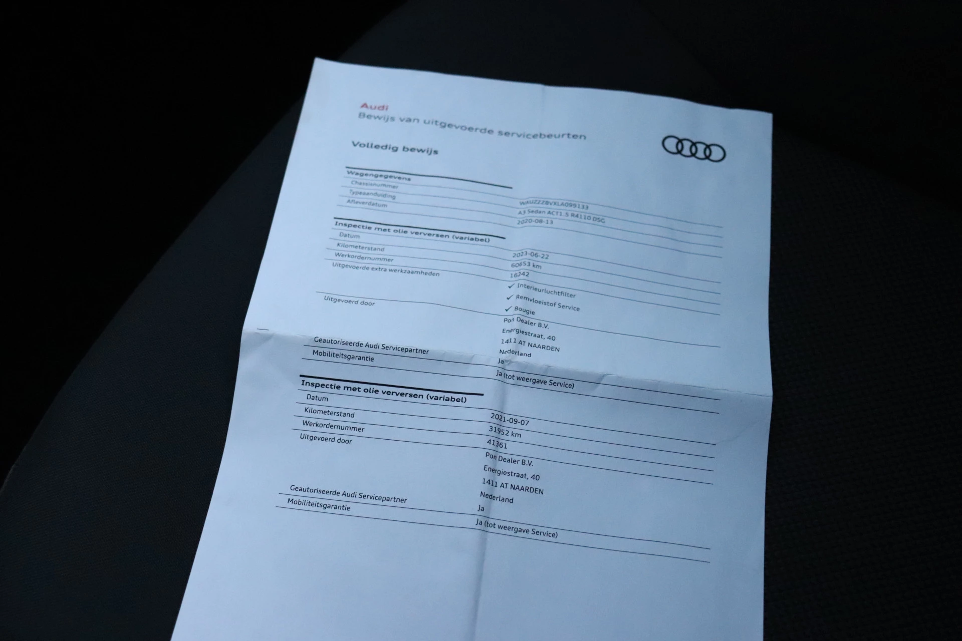 Hoofdafbeelding Audi A3