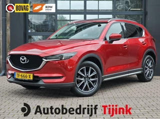 Mazda CX-5 2.0 SkyActiv-G 160 GT-M 4WD | Automaat | Trekhaak | LED | Stuur & stoelverwarming | Leder | Schuif/kantel dak | HUD | Elek. achterklep | Elek. bestuurdersstoel + memory |
