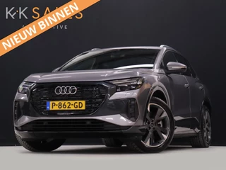Hoofdafbeelding Audi Q4 e-tron Audi Q4 e-tron 40 Advanced edition 77 kWh [VOL LEDER, VIRTUAL COCKPIT, STOELVERWARMING, BLUETOOTH, NAVIGATIE, PDC VOOR+ACHTER, SCHAKELFLIPPERS, NIEUWSTAAT]