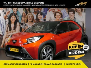 Toyota Aygo X 1.0 VVT-i MT Limited - Occasion Lease vanaf €379 p/m - Draadloze telefoonlader - camera - LMV 18" - half leder/stof bekleding