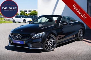 Mercedes C-klasse Cabrio 250 Premium AMG|UNIEK|Bordeaux|Burmester|Camera|Nekverwarming|Dealer onderhouden