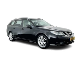 Hoofdafbeelding Saab 9-3 Saab 9-3 Sport Estate 1.8t Vector Aut. *LEATHER-FABRIC | XENON | NAVI-FULLMAP | HEATED-COMFORTSEATS | PRIVACY-GLASS | ECC | PDC | TOWBAR | CRUISE | 17''ALU*