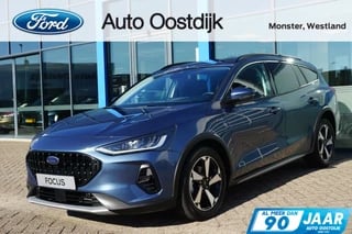 Ford Focus Wagon 1.0 EcoBoost Hybrid Active 155PK Automaat SYNC 4 Groot Scherm Camera Adaptieve Cruise  Blind Spot B&O Climate Navi *1500KG Trekgewicht*