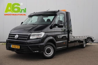 Hoofdafbeelding Volkswagen Crafter Volkswagen Crafter 35 2.0 TDI L4 4Motion Highline 177PK Automaat TIJHOF Luchtvering Deep Black Metallic Stuur & Stoelverwarming Navigatie Carplay Android Full LED 1290KG Laadvermogen!