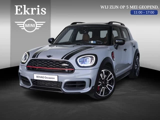 MINI Countryman John Cooper Works ALL4 Chili + Chester Leer Malt Brown + 18" LM JCW + Achteruitrijcamera + Glazen panoramadak + Harman-Kardon