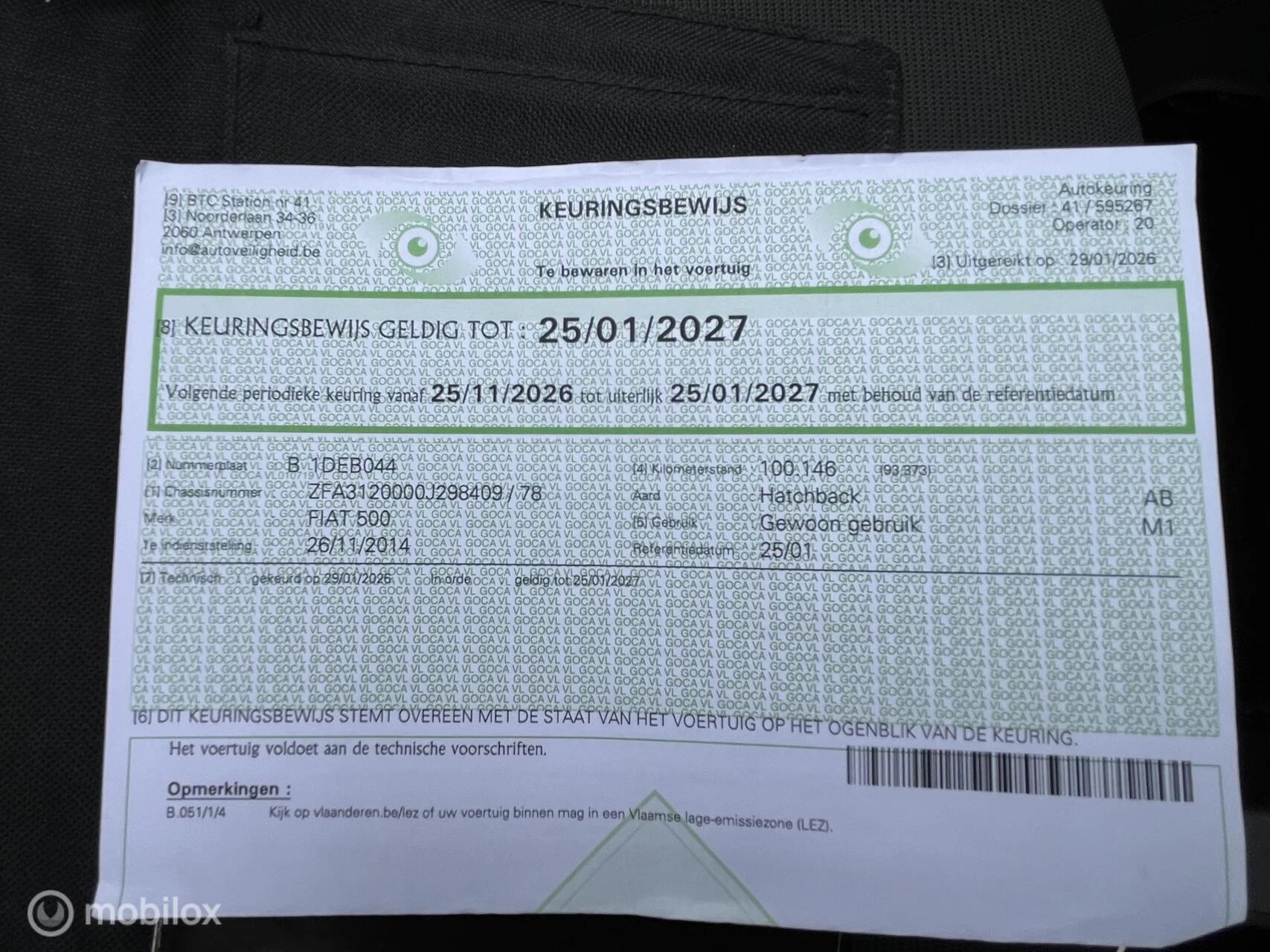 Hoofdafbeelding Fiat 500C