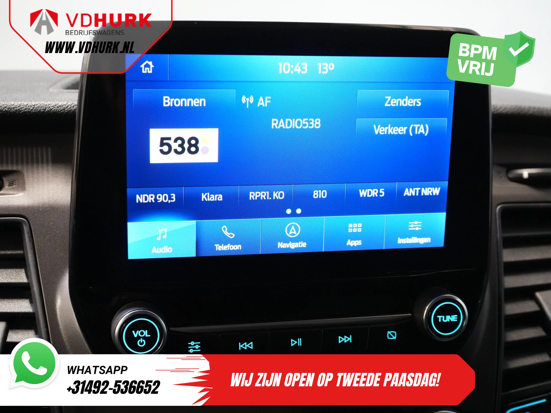 Hoofdafbeelding Ford Transit Custom