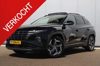 Hoofdafbeelding Hyundai Tucson Hybrid Hyundai Tucson 1.6 T-GDI HEV Premium Sky Automaat Panoramadak Leder Stoelverkoeling verwarming Navigatie Achteruitrijcamera Carplay Android