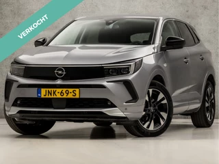 Opel Grandland 1.2 Turbo Elegance Sport Automaat (VIRTUAL COCKPIT, APPLE CARPLAY, GROOT NAVI, 360 CAMERA, SPORTSTOELEN, LEDER, LANE ASSIST, NIEUWE APK, NIEUWSTAAT)
