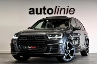 Audi Q7 3.0 TDI quattro 3x S-Line. Pano, Softcl, Luchtv, Matrix, Keyless, Bose, Dodeh, Trekhaak, Camera, Sfeer!