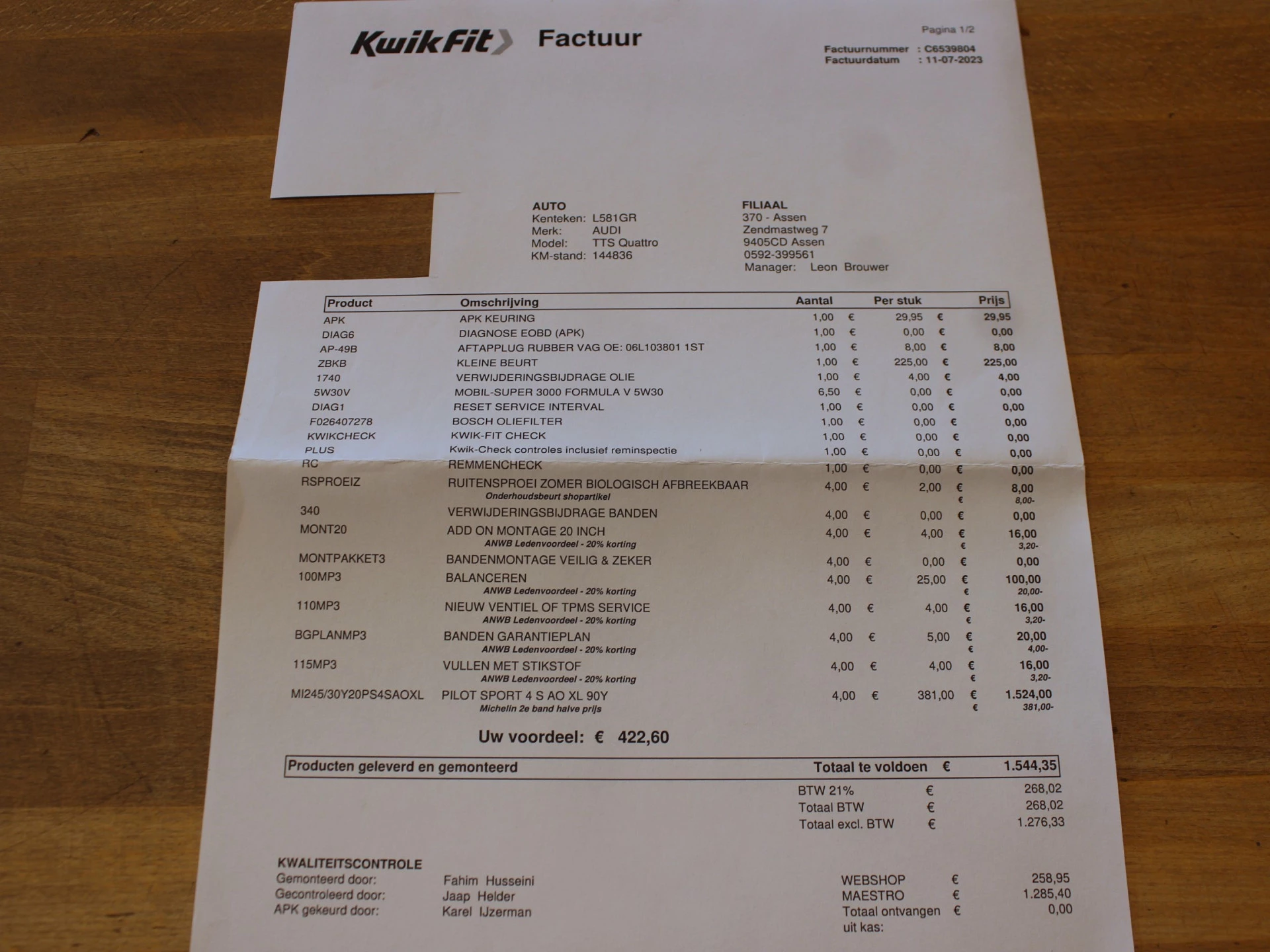 Hoofdafbeelding Audi TT