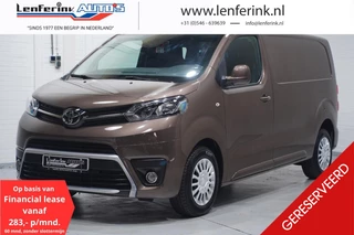 Toyota PROACE Worker 2.0 D-4D 150 pk L2 Navi, Airco ECC, NAP, 2-Zits Cruise Control, Achterklep, NL Auto