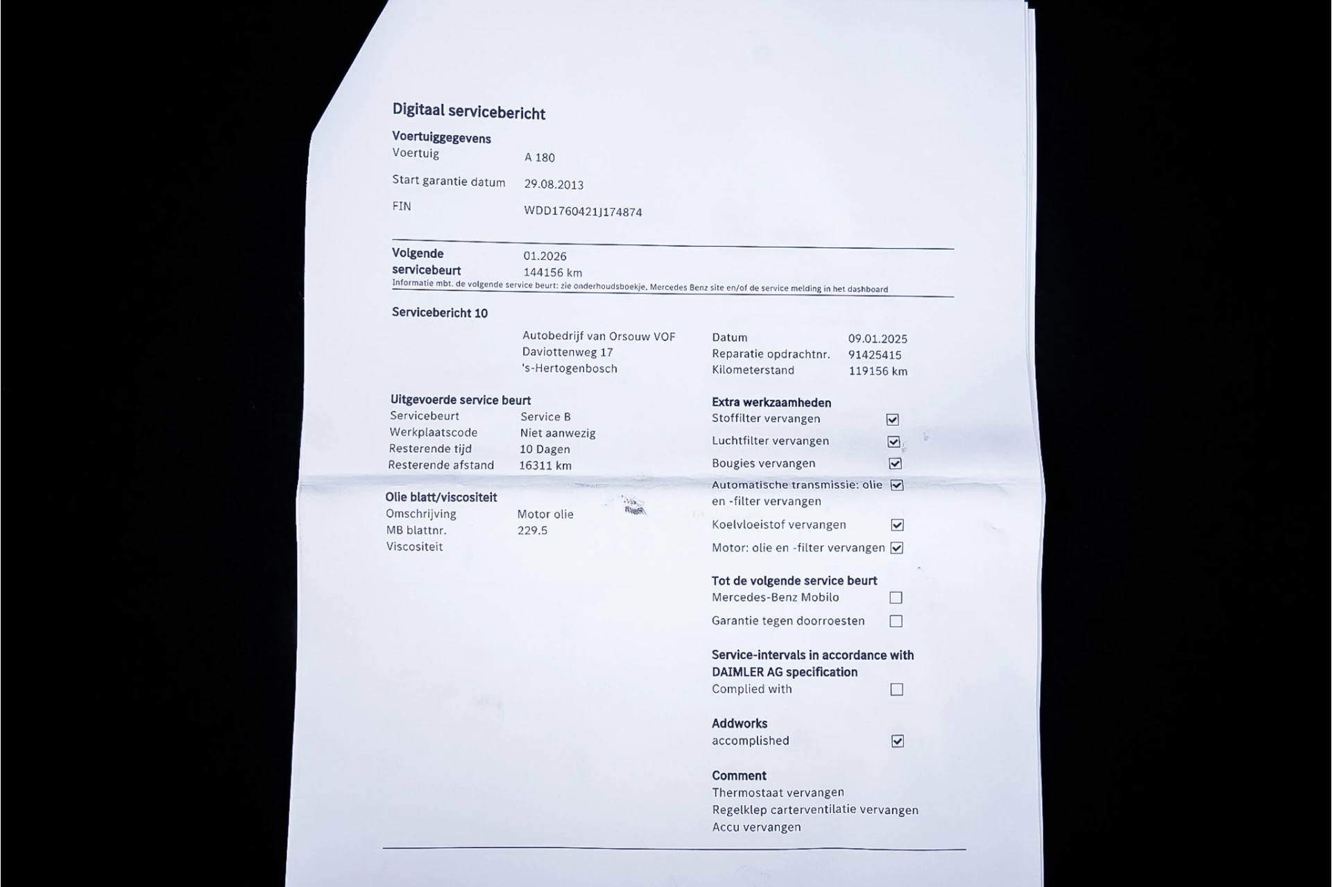 Hoofdafbeelding Mercedes-Benz A-Klasse