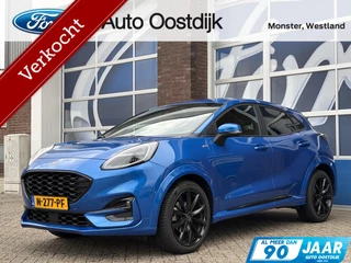 Ford Puma 1.0 EcoBoost Hybrid ST-Line X 125PK Winterpack Adaptieve Cruise Camera Elek. Achterklep Keyless B&O Climate Navi 18'' Velgen Privacy Glass *Dealer Onderhouden*