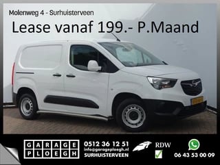 Opel Combo 1.5D Edition 2xSchuifdeur Navi AC Cruise Apple carplay