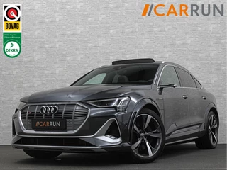 Audi e-tron Sportback S 504pk | RS-Stoelen | Panorama | 360 Camera | Valcona Leder | ACC | B&O Sound | Luchtvering | Soft-Close | Camera Spiegels | Nachtzicht | Keyless-Entry | Head-Up | 4-Zone Clima | Stoelverwarming V+A | Sfeerverlichting | Memory | Carplay |