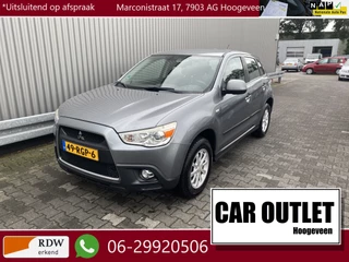 Hoofdafbeelding Mitsubishi ASX Mitsubishi ASX 1.6 Intro Edition ClearTec NAP LM Airco, nw. APK – Inruil Mogelijk –
