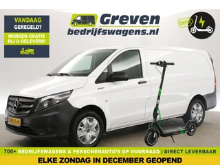 Mercedes-Benz eVito Lang 41 kWh Gratis E-Step! | Elektrisch | Automaat Airco Camera Navi 3 Persoons Elektrpakket