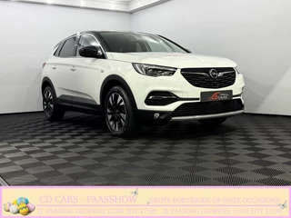Opel Grandland X 1.2 Turbo Business Executive Half leder, Camera, Navi, Rijstrook correctie, A start stop, Keyless start, Clima, Elektrische achterklep
