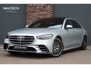 Mercedes-Benz S-Klasse 580 e 4MATIC Lang AMG Line | Airmatic | Achterasbesturing | Premium Entertainment Achter | HUD | Distronic+ | Burmester | Exclusief Nappa Leder | 3D-Display | Vlakkenverwarming | Zonweringspakket |