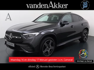 Mercedes-Benz GLC 300e AMG Coupé 4Matic // Trekhaak // Panoramadak // Headup Display // Burmester 3D // 360 Camera // Night pakket // Memory // Sfeerverlichting