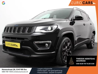 Jeep Compass 4xe 240 Plug-in Hybrid S | Navigatie | Apple Carplay/Android auto | Climate Control | Parkeersensoren | Camera | Elektrisch verstelbare bestuurderstoel | Xenon koplampen | Stoelverwarming | Elektrische achterklep | Afneembare trekhaak