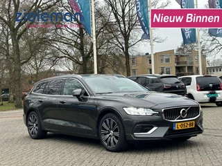 Volvo V60 2.0 T6 Recharge AWD Inscription - Carplay, Navi, Leer, Camera, Afn. Trekhaak, Stoelverw.