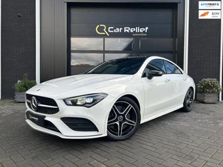 Mercedes-Benz CLA-klasse 220 Premium Plus, AMG, Panoramadak, Stoelverwarming, Burmester, Parkeersensoren v/a, Parkeercamera