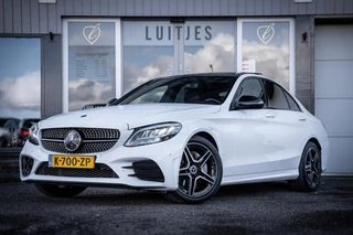 Mercedes-Benz C-klasse 180 AMG Night-pakket I Pano-dak I NL-auto I Dealer-ond. I Carplay I Leder I Trekhaak