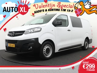 Opel Vivaro 2.0 145 PK L3 DC 6-Pers Trekhaak Betimmering Carplay Navi 