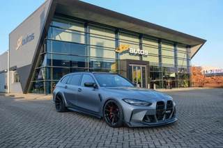 Hoofdafbeelding BMW M3 BMW M3 Touring Competition 510pk xDrive Widescreen Frozen grey *BTW* Head-up Adaptive cruise CSL grille 21" LMV