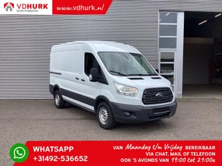 Ford Transit 350 2.0 TDCI 130 pk Aut. L2H2 Trend 2x Schuifdeur/ Standkachel/ Stoelverw./ Camera/ PDC/ Cruise/ Airco/ Trekhaak