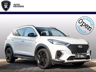 Hyundai Tucson 1.6 T-GDI N-Line 4X4 Navi Keyless Cruise Clima Stoelverw. Camera 19''LM
