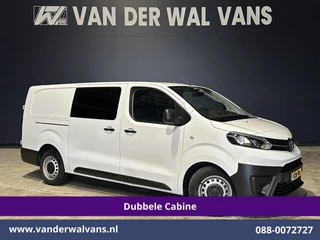 Toyota ProAce Worker 2.0 D-4D 145pk L3H1 Dubbele Cabine Euro6 Airco | 6-Zits | Navigatie | Apple Carplay | Cruisecontrol Android Auto, 2500kg trekhaak, Parkeersensoren