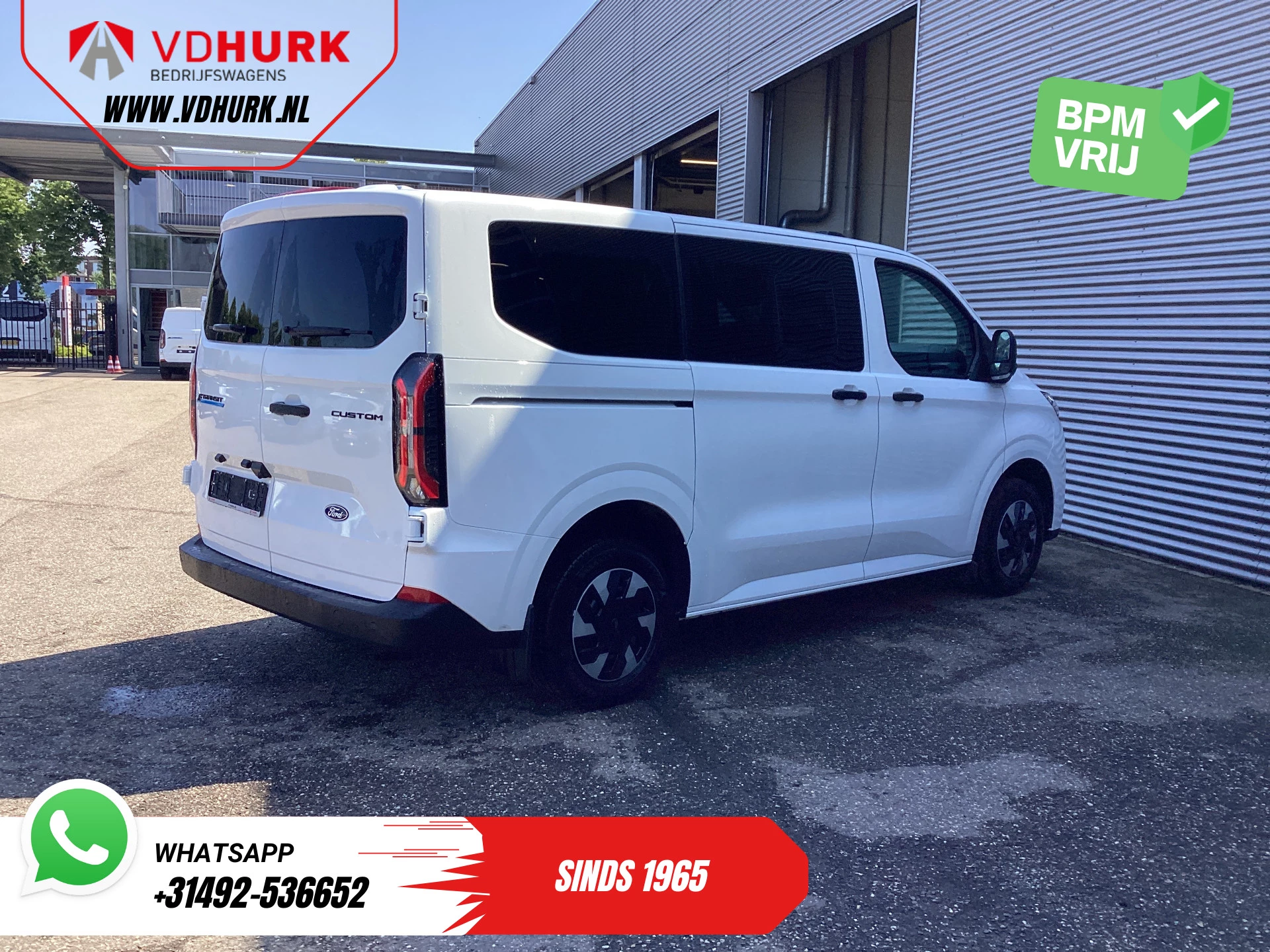 Hoofdafbeelding Ford E-Transit Custom